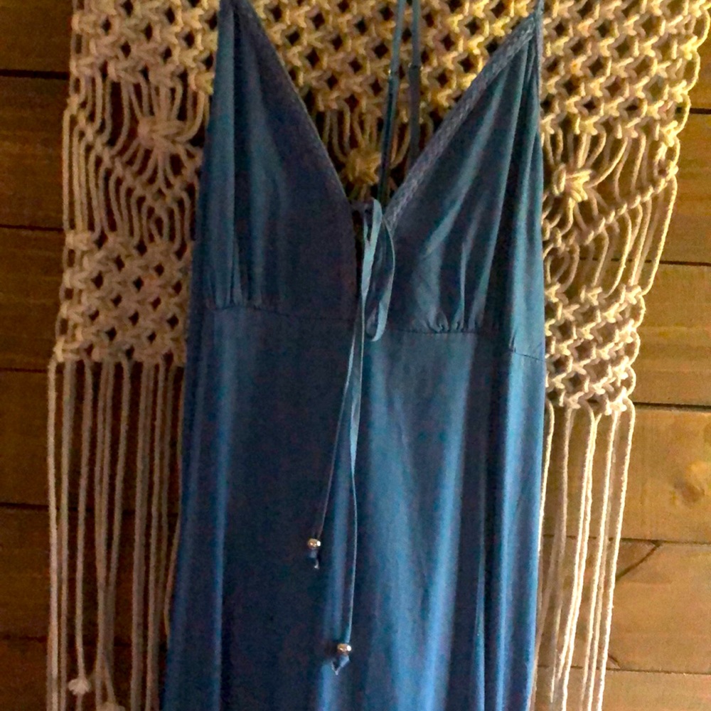 Spaghetti strap lightweight maxi dress